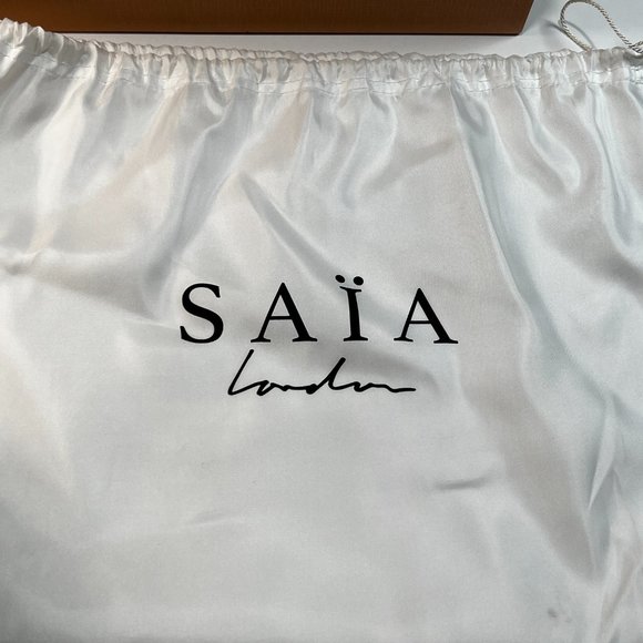 Saia London The Emmeline Yoga Mat Bag Teal New Vegan Faux Leather Shoulder Strap - Picture 16 of 16